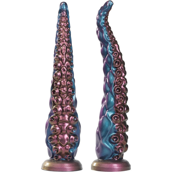 33 cm liels tentakļu analais dildo ar spēcīgu piesūcekni un silikona virsmu