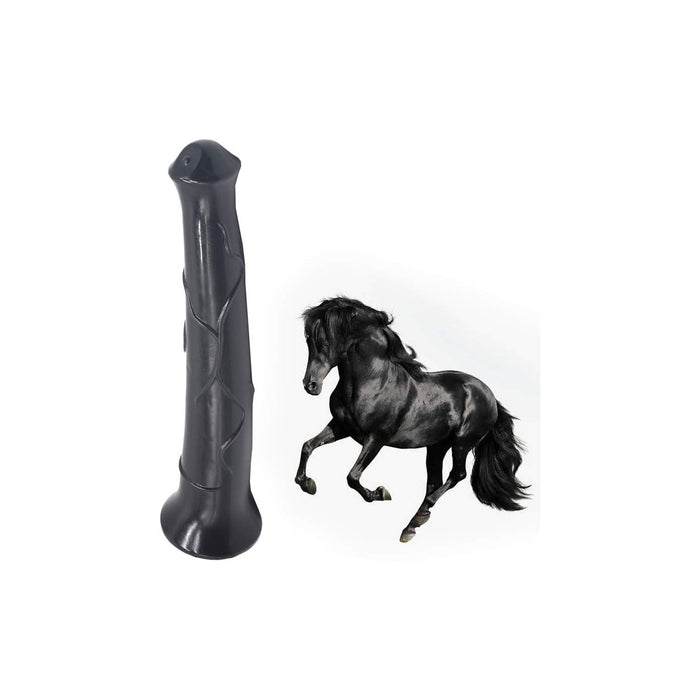 Liels reālistisks zirga formas dildo ar spēcīgu piekārtnes piesūcekni