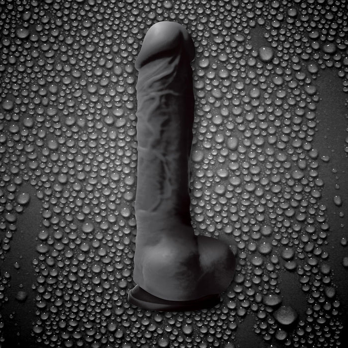 Реалистичная черная 5-дюймовая игрушка с сильной присоской