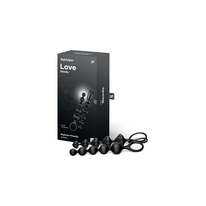 Love Beads Anālās Krelles ar Prostatas Stimulāciju un Ērtu Rokturi