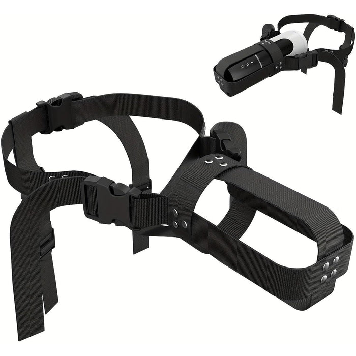 Регулируемый мужской ремень для мастурбатора из нейлона с сильной присоской