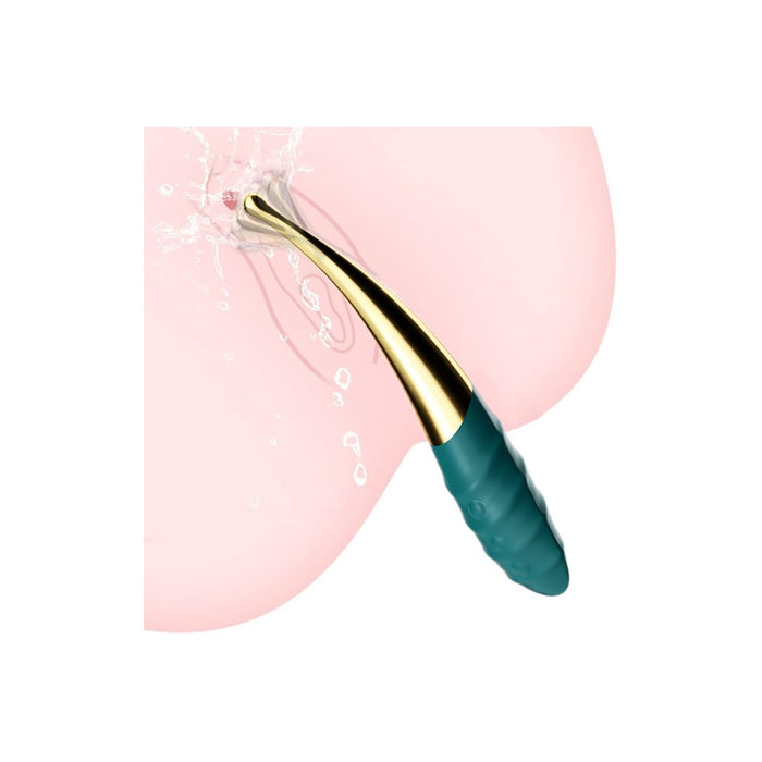 Kompakts G punktu vibrators sievietēm ar 10 vibrācijas režīmiem