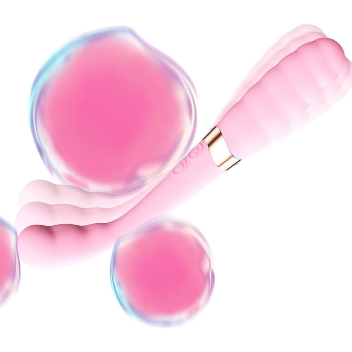 Силиконовый женский вибратор с сильной присоской и 9 режимами вибрации