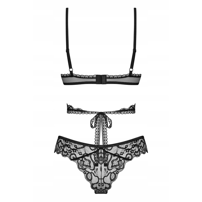 Blomentis juodas 2 dalių komplektas, M/L dydis