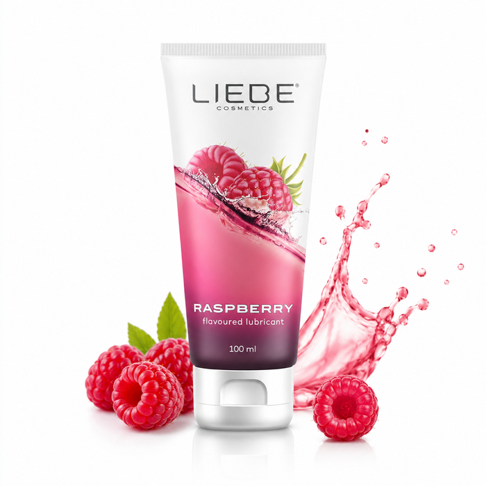 Love Lubricant Raspberry – lubrikants uz ūdens bāzes, ar aveņu garšu, 100 ml