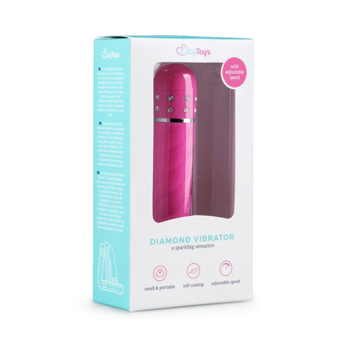 Diamond Vibrator rozā maksts vibrators