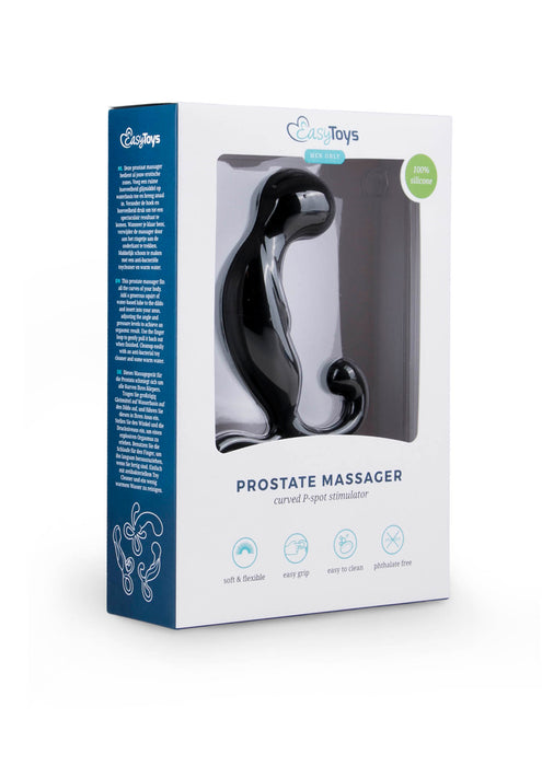 Easytoys melnais prostatas masētājs