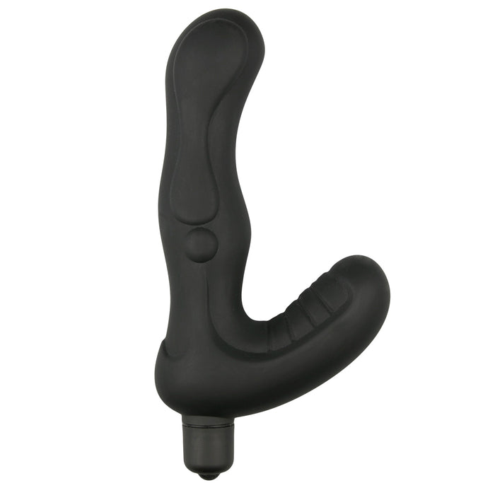 Easytoys Black Silicone vibrējošais prostatas masētājs