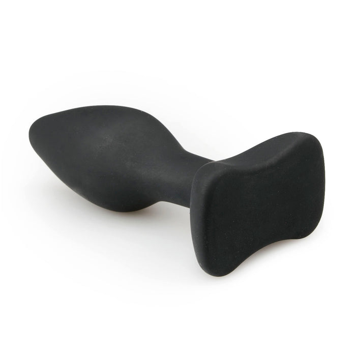 Easytoys  Black Silicone anālais spraudnis, pieejams dažādos izmēros.