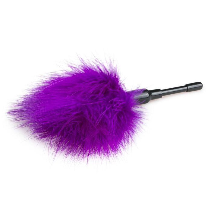 Feather Tickler īsa violeta spalva kutināšanai