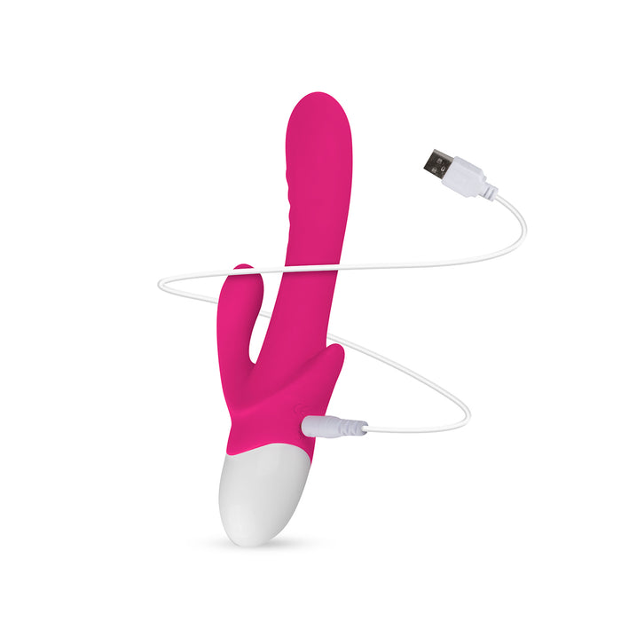 Easytoys Stellar Vibe rozā vibrators - zaķītis