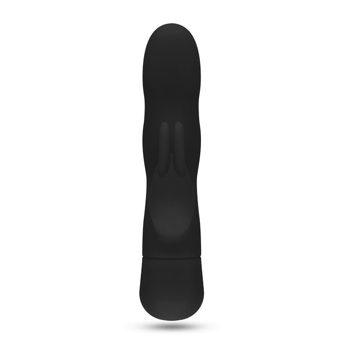 Easytoys Mad Rabbit melnais vibrators - zaķis