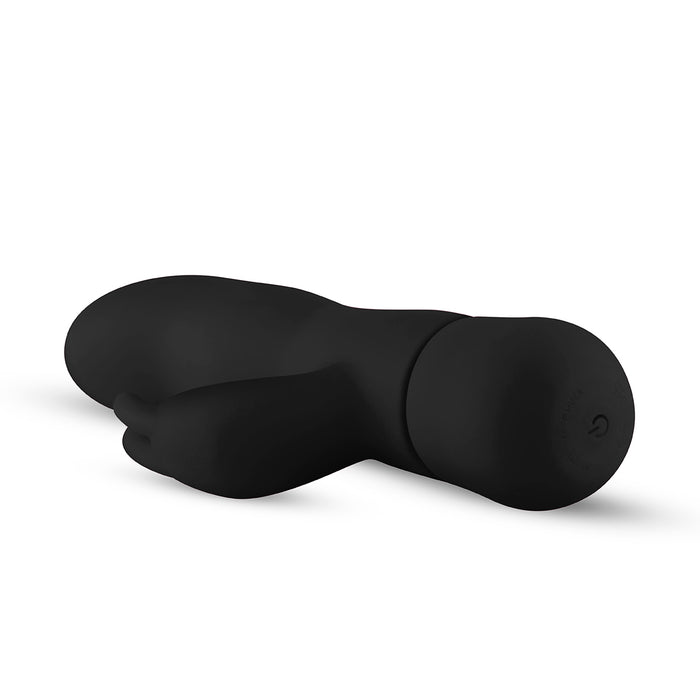 Easytoys Mad Rabbit melnais vibrators - zaķis