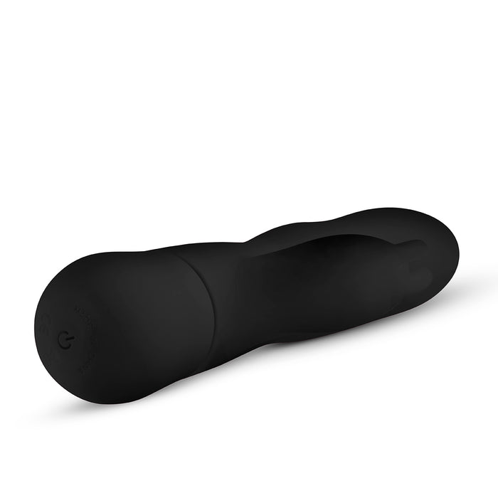 Easytoys Mad Rabbit melnais vibrators - zaķis