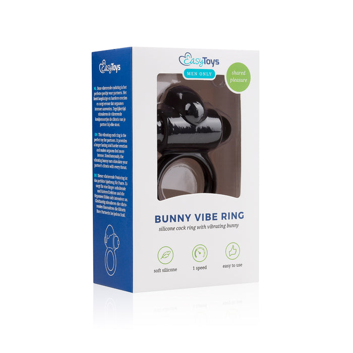 Easytoys Bunny Vibe vibrējošs dzimumlocekļa gredzens