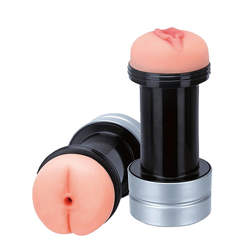 Hummer 2in1 dviejų galų masturbatorius vagina ir anusas