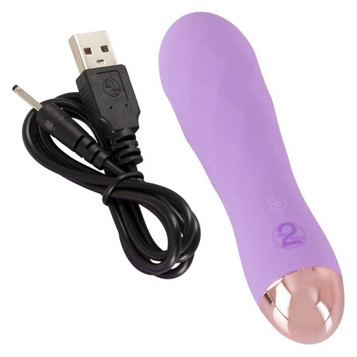 Cuties Mini Vibrator Purple 2.G – Мини-вибратор, 12,5 см