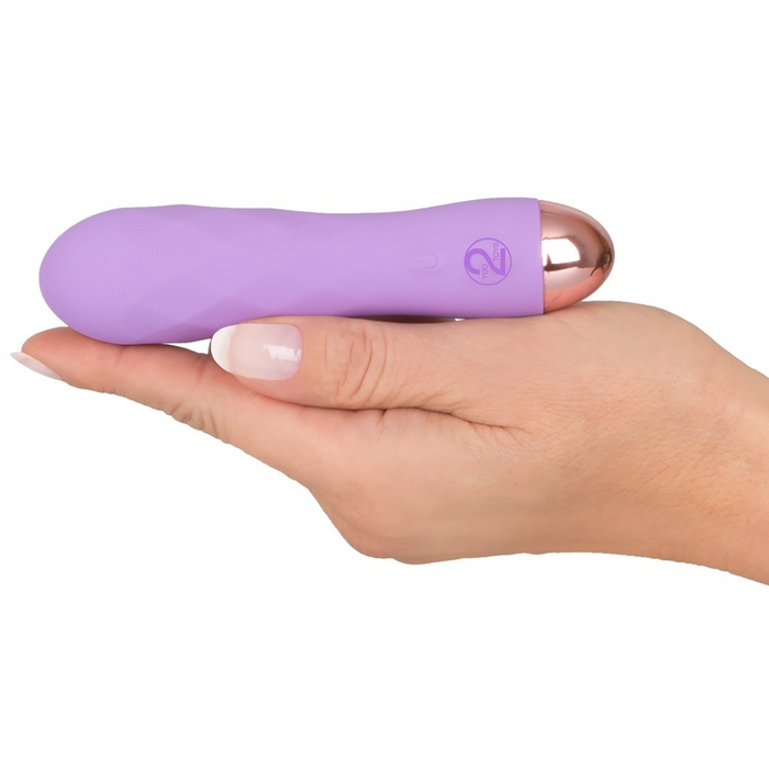 Cuties Mini Vibrator Purple 2.G – Мини-вибратор, 12,5 см
