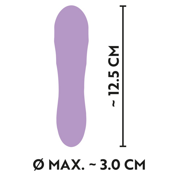 Cuties Mini Vibrator Purple 2.G – Мини-вибратор, 12,5 см