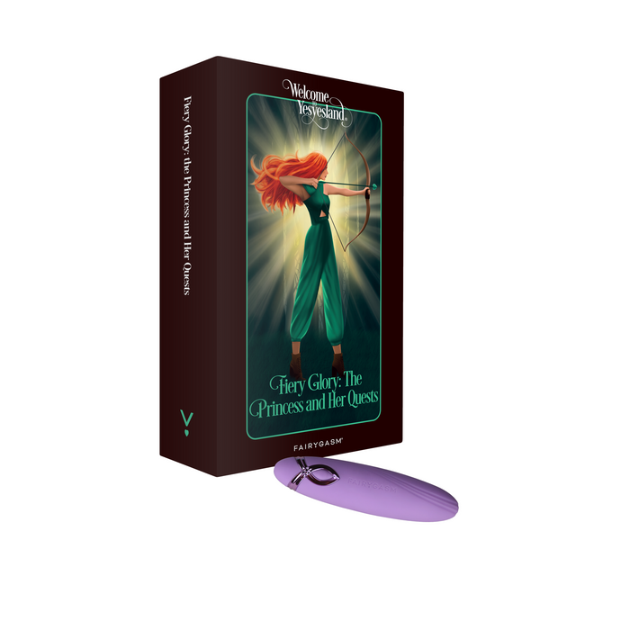 FairyGasm PleasureArrow mini vibrators - Fiery Glory: Princese un viņas meklējumi, violets