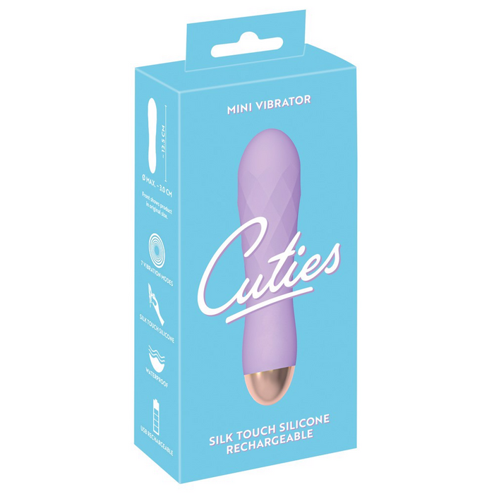 Cuties Mini Vibrator Purple 2.G – Мини-вибратор, 12,5 см