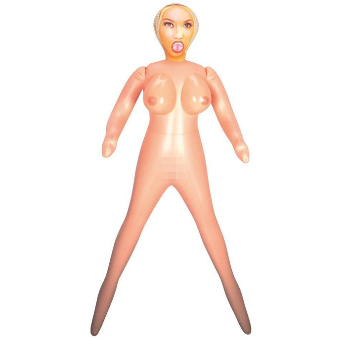 Just Jug's pripučiama sekso lėlė