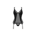 Obsessive Seksualius Korsetas su stringais Juodas, M/L