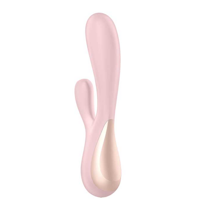 Satisfyer Mono Flex rozā vibrators - zaķītis