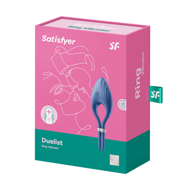 Satisfyer Duelist vibrējošais dzimumlocekļa gredzens