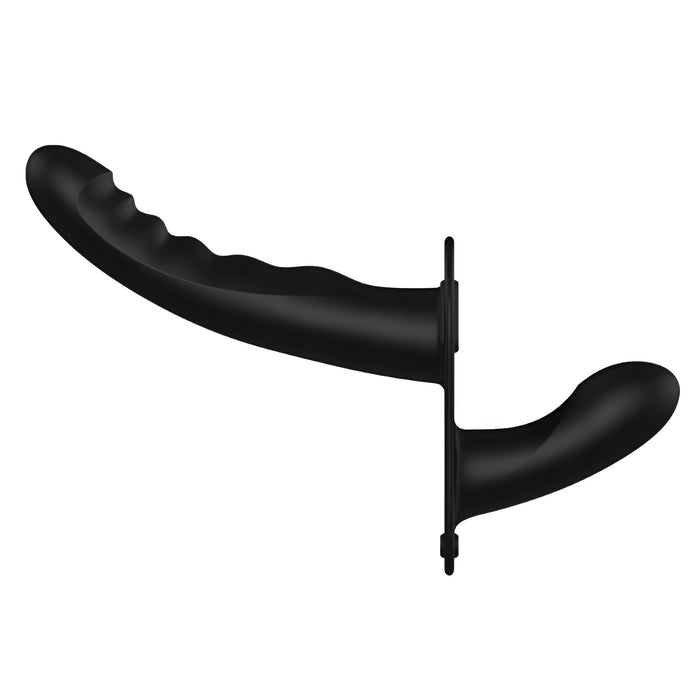 Auč! Vibrējošs ievietojams strapons