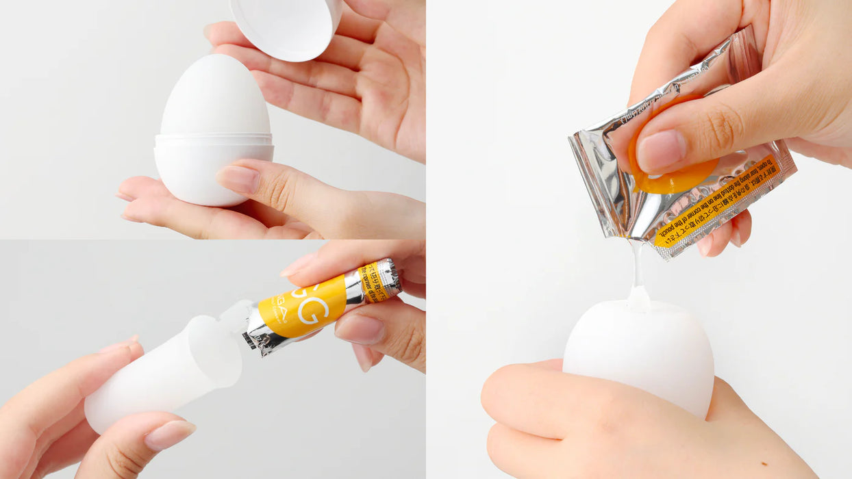 TENGA Egg Cubic – мастурбатор, с кубической текстурой