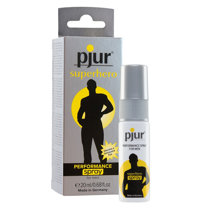 Pjur Superhero Performance Spray dzimumakta pagarinošs līdzeklis vīriešiem 20ml