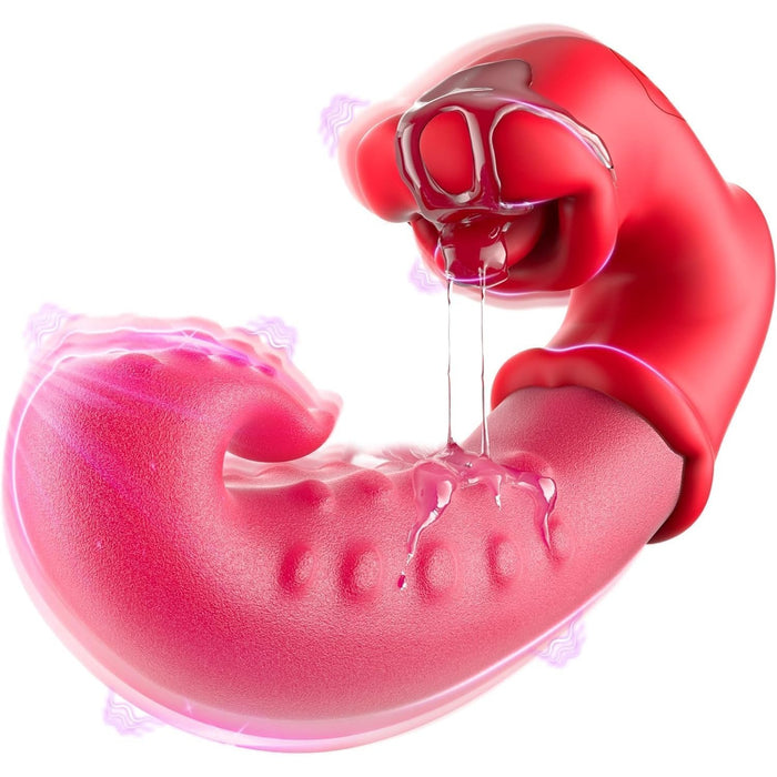 Silikona 3in1 G punktu vibrators ar 360° šūpošanos un 10 režīmiem sievietēm