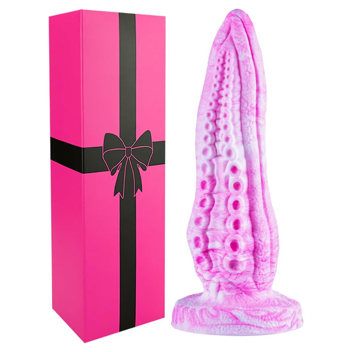Reālistisks Monster Tentaklis Dildo 19,3 cm ar spēcīgu piesūkni no mīksta silikona
