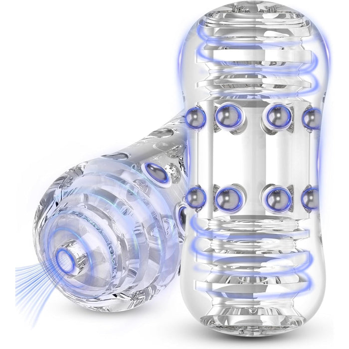 Реалистичный мужской мастурбатор с 3D текстурой и стимуляцией простаты с сильной присоской