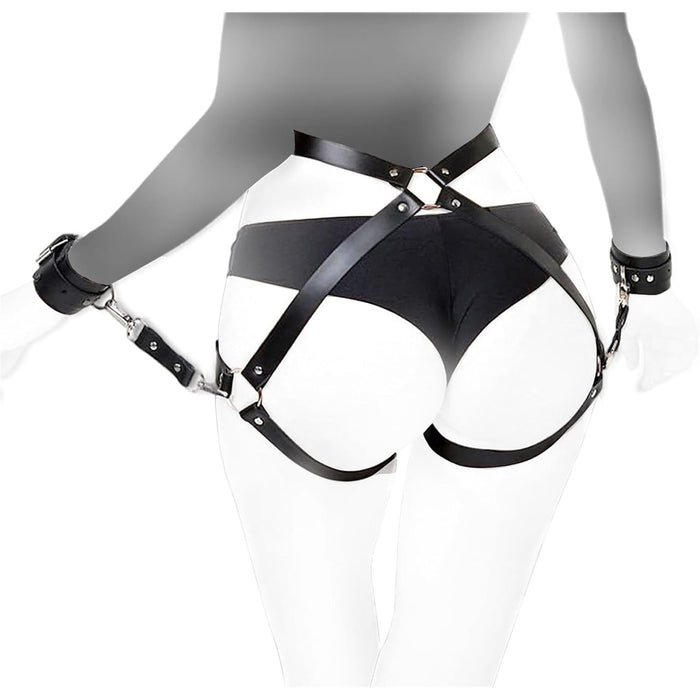 Наручники для кровати с регулируемыми BDSM ремнями и мягкой губкой, с сильной присоской