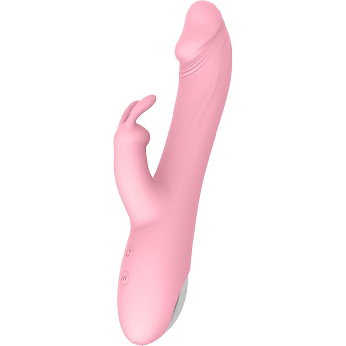 3-в-1 Вибратор с Клиторальной Стимуляцией и 10 Режимами Вибрации с сильной присоской