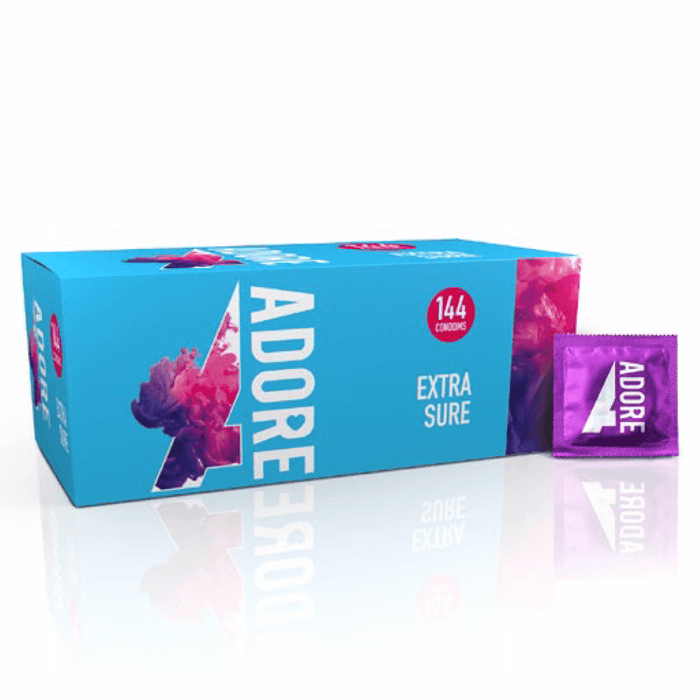 Adore Extra Sure prezervatīvi ar paaugstinātu drošību 1 gab.