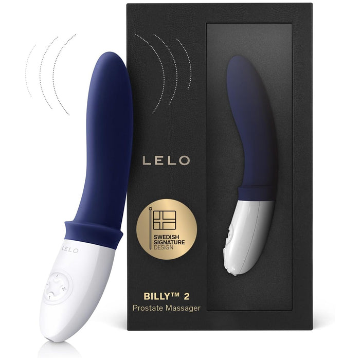 BILLY 2 – водонепроницаемый мужской стимулятор простаты с 8 режимами вибрации и с сильной присоской