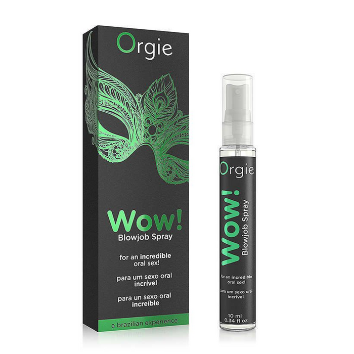 Orgie Wow! Mint sprejs orālajam seksam, 10 ml