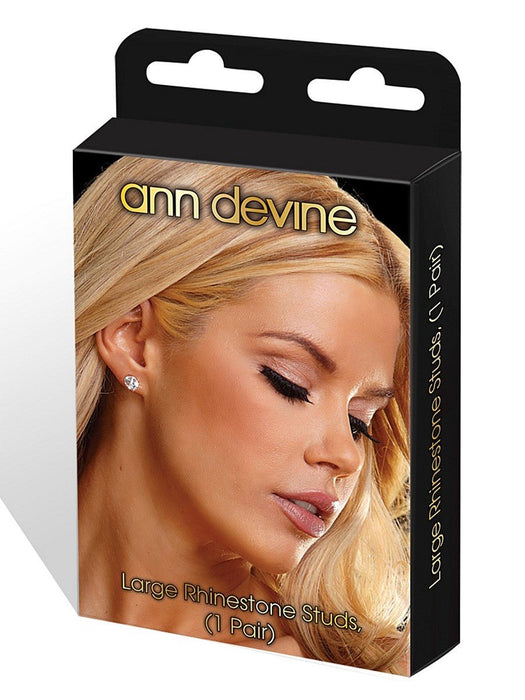 Ann Devine auskarai Rhinestones - Ann Devine