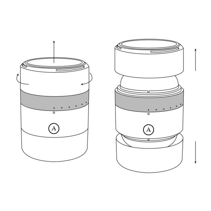 Arcwave Voy Compact Stroker vīriešu masturbators.