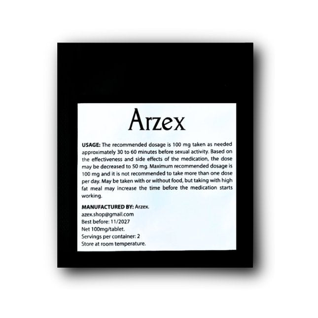 Arzex Black maisto papildas vyrams 2 tab. - Arzex