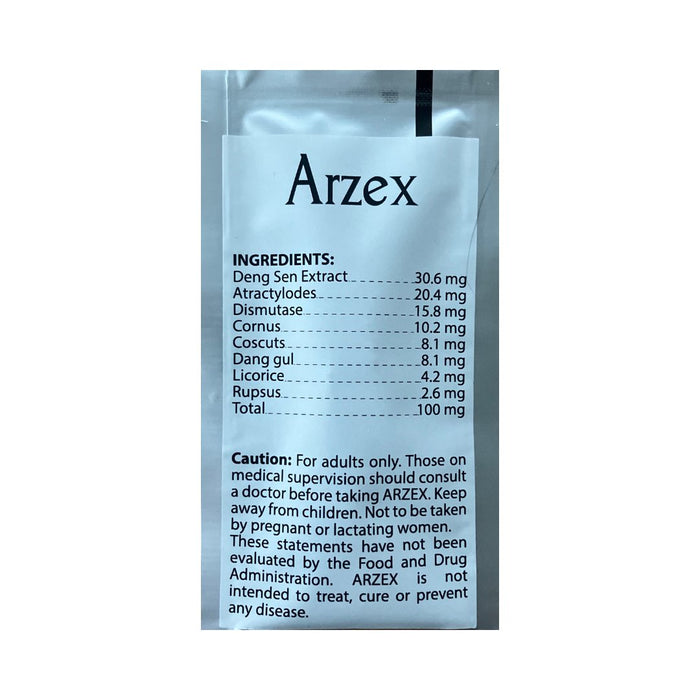 Arzex White maisto papildas vyrams 2 kaps. - Arzex