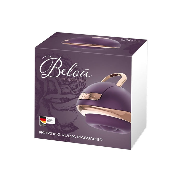 Mīksts rotējošs vulvas masāžas ierīce ar 10 vibrācijas režīmiem
