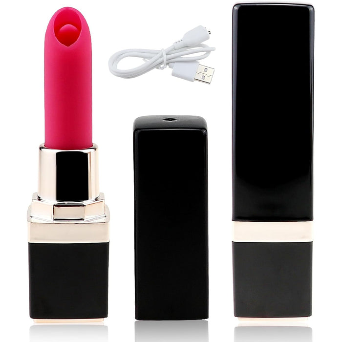 Silikona G punkta vibrators sievietēm – portatīvs lūpukrāsas dizains ar 10 vibrācijas režīmiem