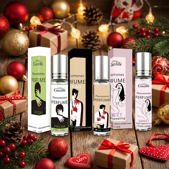 Набор феромональных духов Crazylife для неё – Sweet, Fresh & Ocean (3 × 10 мл)