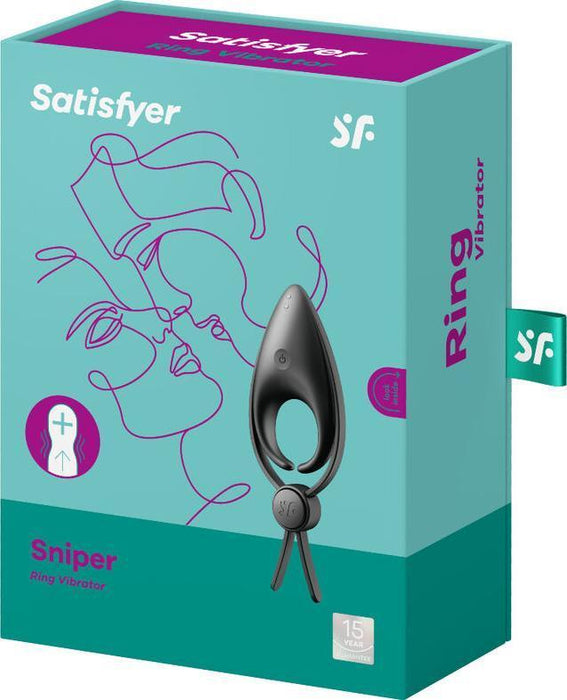 Satisfyer Sniper vibrējošs gaiļa gredzens