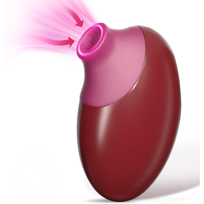 Соска для клитора с волновым вибратором и пульсирующим стимулятором с сильной присоской