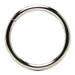 C&B Gear Steel Cock Ring metalinis penio žiedas - Blue Line